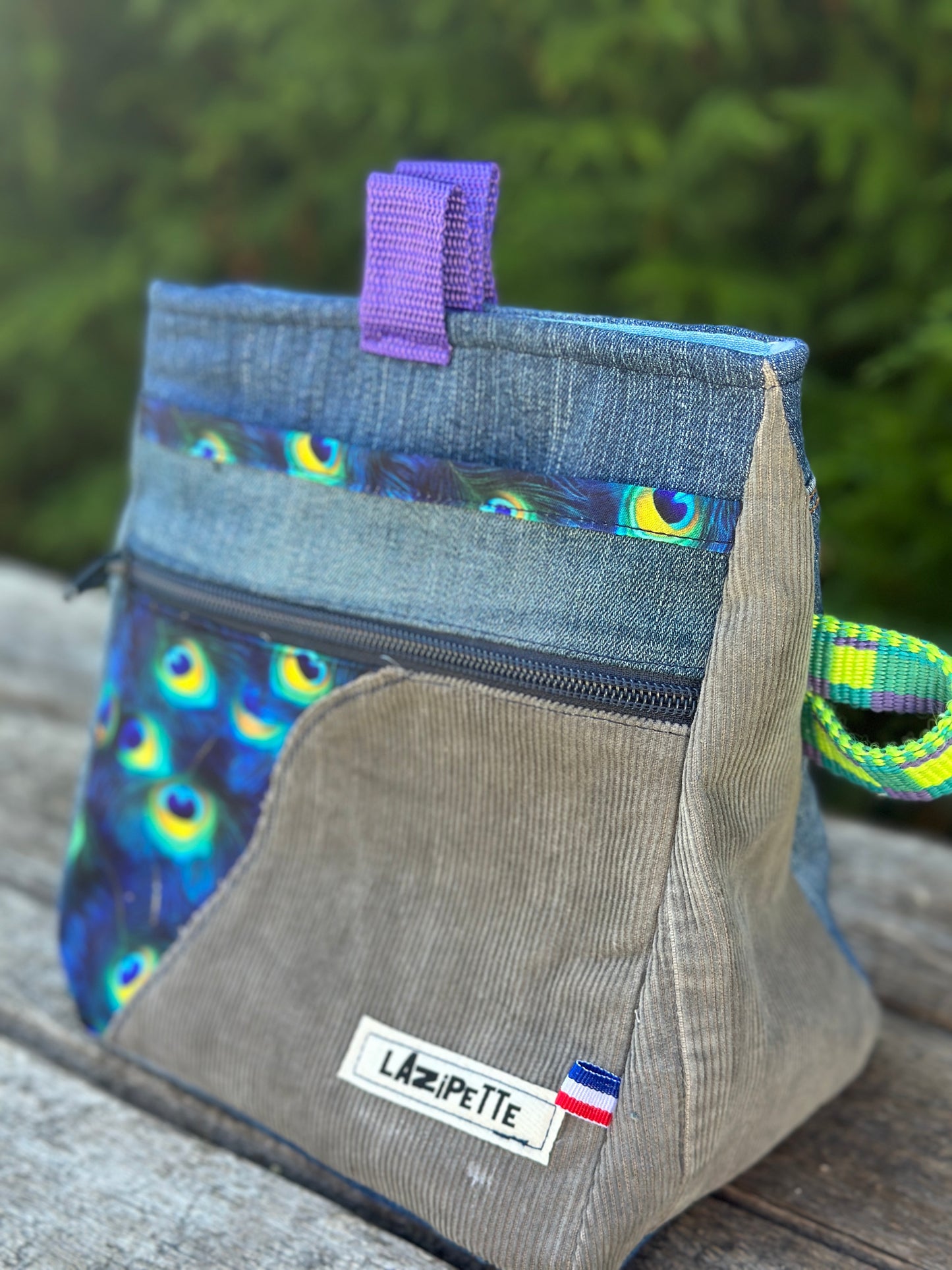 Sac à pof de bloc fermeture aimantée 🧲 LaZipette
