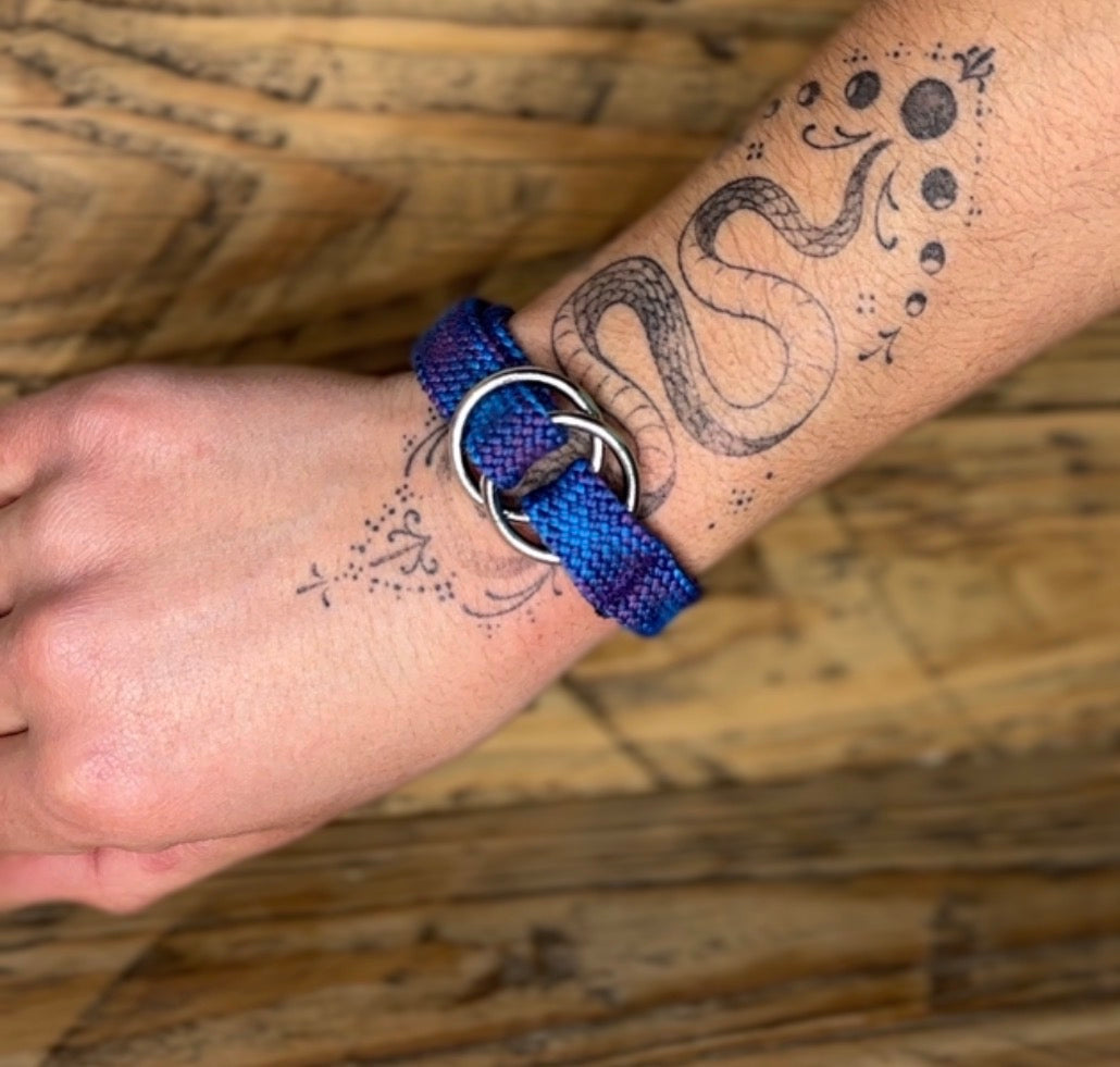 Bracelet en corde d’escalade