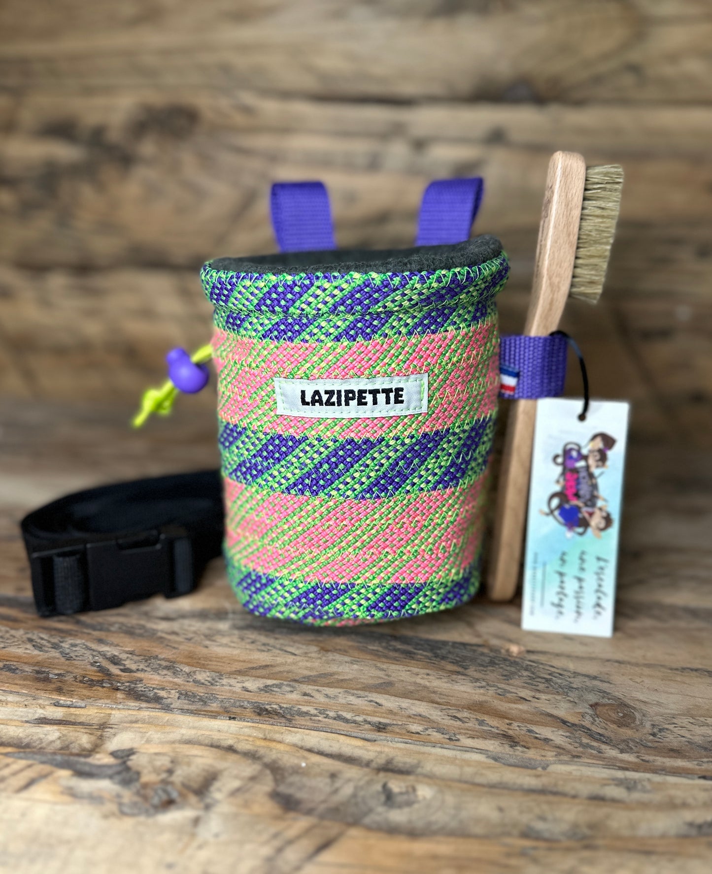 Sac à magnésie en corde d’escalade