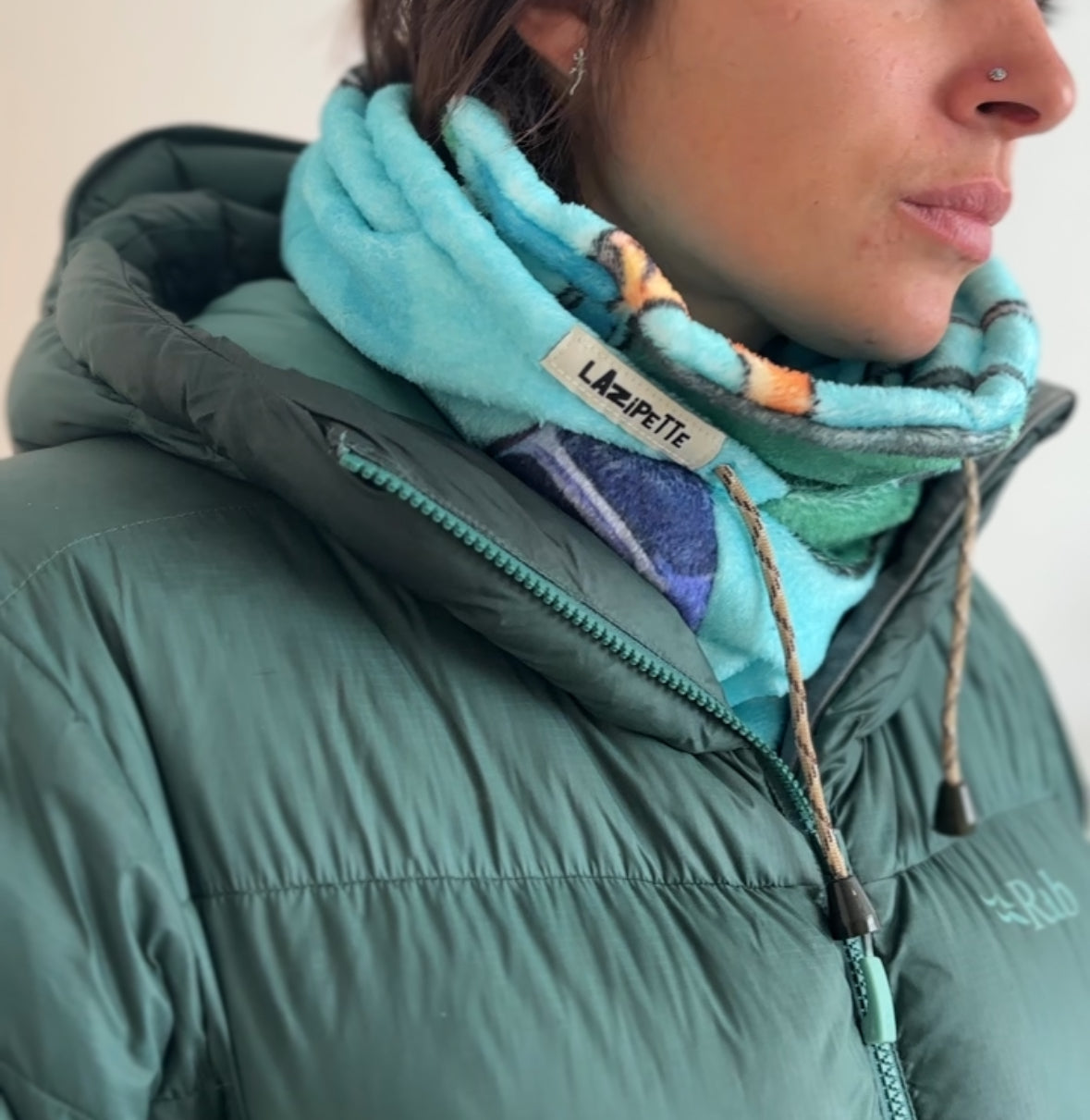 Capuche 3en1 Polaire « Green » – Édition Limitée escalade - LaZipette