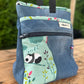 Sac à pof de bloc Panda fermeture à aimants
