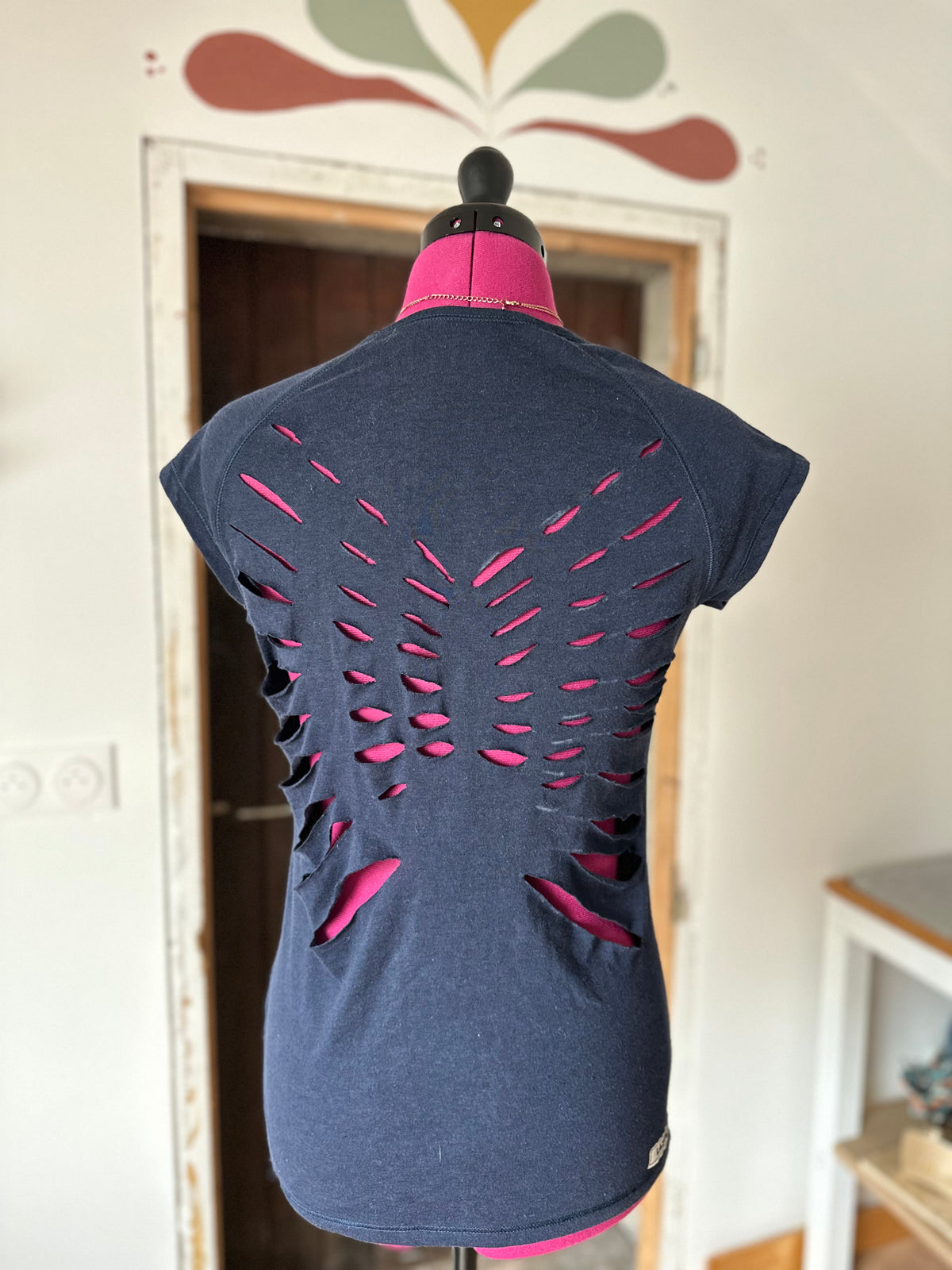 T shirt papillon