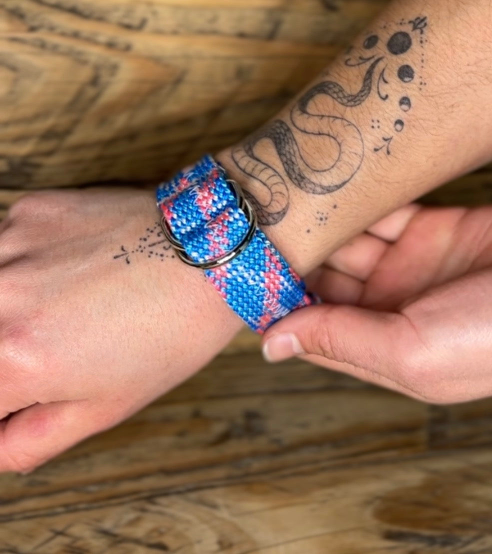 Bracelet en corde d’escalade