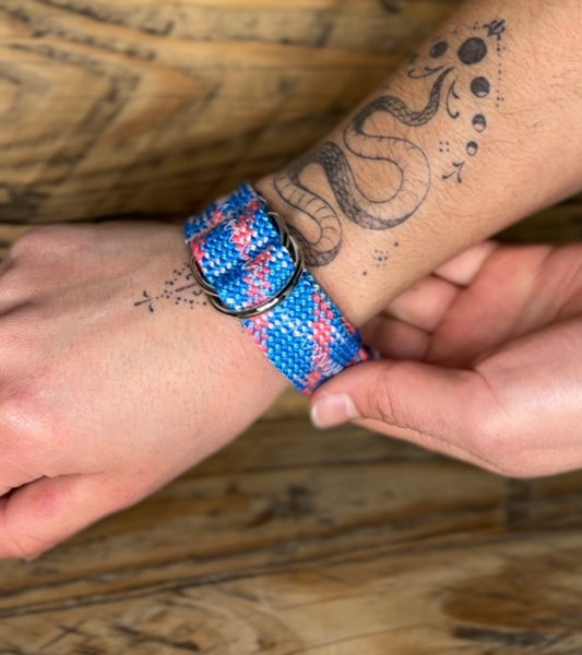 Bracelet en corde d’escalade