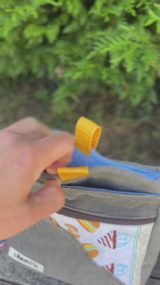 Sac à pof de bloc fermeture aimantée 🧲 LaZipette